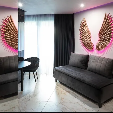 Апартаменты Jacuzzi Glass-house Wislane Tarasy With Sauna And Parking